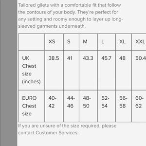 Barbour black vest size XL *new